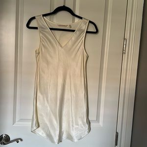 NWOT Soft Surroundings, cream tunic, size XS